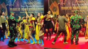 Media sosial kembali digemparkan dengan beredarnya sebuah video yang memicu pro dan kontra publik. Dalam rekaman tersebut terlihat peringatan Maulid Nabi Muhammad SAW justru diwarnai dengan pertunjukan yang tidak lazim.