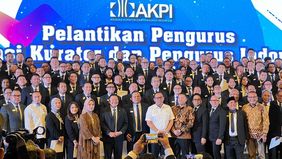 Otto Hasibuan hadir dalam acara pelantikan pengurus AKPI periode 2025-2028
