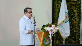 Menteri Ekonomi Kreatif Teuku Riefky Harsya meresmikan Sekolah Garuda Transformasi di SMAN Banua, Banjarmasin, Kalimantan Selatan, Rabu, 8 Oktober 2025. Kegiatan ini mewakili Presiden Prabowo Subianto sebagai bagian dari peluncuran serentak Sekolah G