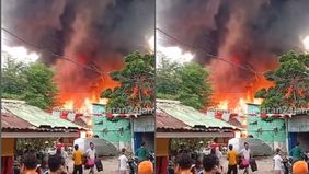Update: titik kebakaran masuk di wilayah Pengadegan, Pancoran, Jakarta Selatan sore ini, Jum'at (10/10). Dari video yang diterima terdengar l3dakan berkali-kali dari objek bangunan.