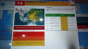 Gempa bumi kuat dengan magnitudo 7,6 mengguncang wilayah Pulau Karatung, Kabupaten Kepulauan Talaud, Sulawesi Utara, pada Jumat pagi (10/10/2025). Badan Meteorologi, Klimatologi, dan Geofisika (BMKG) menyebut, gempa tersebut berpotensi menimbulkan ts