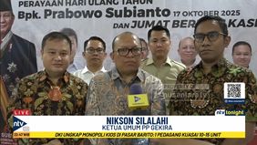 Gerakan Kristiani Indonesia Raya (Gekira) menggelar ibadah syukur dan kegiatan Jumat Berbagi Kasih untuk merayakan ulang tahun ke-74 Presiden Republik Indonesia, Prabowo Subianto, di kantor Sekretariat Pengurus Pusat Gekira, Cempaka Putih, Jakarta Pu