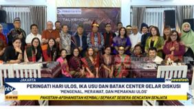 Dalam rangka memperingati Hari Ulos Nasional yang jatuh pada 17 Oktober 2025, Komunitas Alumni Universitas Sumatera Utara (USU) pencinta seni dan budaya menggandeng Batak Center menggelar acara dengan tema "Mengenal, Merawat dan Memaknai Ulos Batak.
