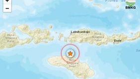 Badan Meteorologi, Klimatologi, dan Geofisika (BMKG) mencatat telah terjadi gempa tektonik bermagnitudo 4,9 yang mengguncang wilayah Waingapu, Kabupaten Sumba Timur, Nusa Tenggara Timur (NTT), pada Senin pukul 13.56 WITA.