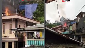 Kebakaran terjadi sekitar pukul 15.00 WIB di area dapur pondok santri laki-laki. Saat itu, para santri sedang memasak menggunakan tungku di lantai dua.