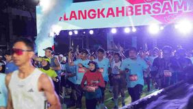 Donny Tjahyadikarta Mengucapkan Terima Kasih Kepada Semua Peserta Yang Telah Berlari Bersama Di Jakarta Running Festival 2025.
