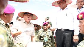 Kementerian Pertanian (Kementan) bersama Tentara Nasional Indonesia Angkatan Laut (TNI AL) memperkuat sinergi strategis dalam mewujudkan swasembada kedelai nasional.