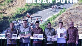 Perum Lembaga Kantor Berita Nasional (LKBN) ANTARA menggelar pameran karya jurnalistik bertajuk "Haluan Merah Putih".