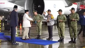 Prabowo Tiba di Tanah Air Usai Hadiri KTT APEC 2025 di Korea Selatan