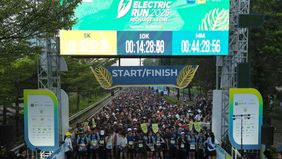 PT PLN (Persero) sukses menggelar ajang PLN Electric Run 2025 di kawasan Bumi Serpong Damai (BSD), Tangerang, Minggu 2 November 2025. 