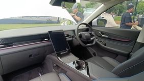 JAECOO J5 EV Menawarkan Kabin Luas Dengan Konsep Grand Space Cabin.
