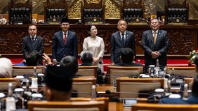 Sebanyak 279 anggota DPR hadir dalam rapat paripurna