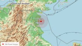 Gempa bumi dengan kekuatan Magnitudo 4,8 mengguncang wilayah Tarakan, Kalimantan Utara (Kaltara) pada Rabu 5 November 2025 pukul 18.37 WITA.