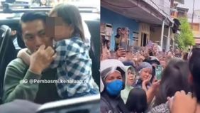 Tangis haru menyelimuti kedatangan Bilqis (4), balita yang sempat hilang dan diduga diculik di Taman Pakui Sayang, Jalan AP Pettarani, Kecamatan Panakkukang, Makassar.