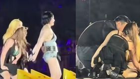 HyunA menyampaikan permintaan maafnya usai insiden pingsan di panggung Waterbomb Macau 2025.
