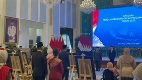 Presiden Prabowo Anugerahkan Gelar Pahlawan Nasional kepada 10 Tokoh Berjasa di Istana Negara