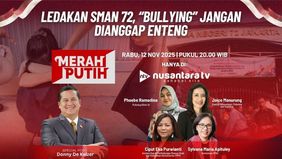 Saksikan selengkapnya program Merah Putih bertajuk "Ledakan SMAN 72, "Bullying" Jangan Dianggap Enteng" malam ini pukul 20.00 WIB hanya di Nusantara TV. 