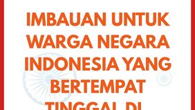 Kedutaan Besar Republik Indonesia (KBRI) New Delhi dan Konsulat Jenderal Republik Indonesia (KJRI) Mumbai mengeluarkan imbauan kepada warga negara Indonesia (WNI) yang berada di India agar tetap waspada pasca insiden ledakan di kawasan Red Fort, New 