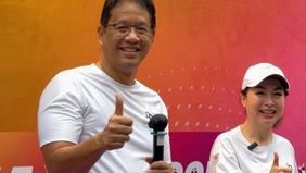 Candaan ini disampaikan Menteri Keuangan dalam ajang lari yang digelar Forum Pemred