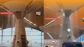 Sebuah video berdurasi 26 detik sempat beredar luas di media sosial. Rekaman itu memperlihatkan adanya kebocoran di area yang diduga merupakan balai keberangkatan Terminal 1 KLIA, sehingga memicu perhatian publik.