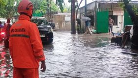 Badan Penanggulangan Bencana Daerah (BPBD) DKI Jakarta melaporkan banjir yang melanda Ibu Kota pada Selasa telah meluas hingga mencakup 42 rukun tetangga (RT) di wilayah Jakarta Selatan, Jakarta Timur, dan Jakarta Barat.