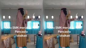 Viral Guru SMK Ubah Teks Pancasila Jadi Pancagila di Depan Siswa