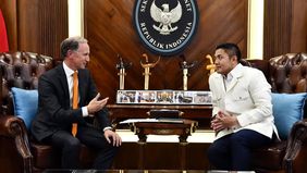 Seskab Teddy Terima Dubes Belanda, Bahas Progres Kerja Sama Strategis dan Rencana Kunjungan Ratu Maxima