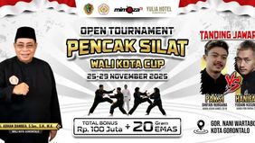 Tak lama lagi Open Turnamen Puncak Silat yang memperebutkan Wali Kota Gorontalo Cup tahun 2025 akan dihelat.
