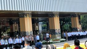 Pemerintah Provinsi (Pemprov) DKI Jakarta mendeklarasikan pembentukan Satgas Jaga Jakarta pada Jumat, 21 November 202 di halaman Balai Kota.