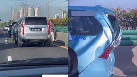 Kecelakaan beruntun melibatkan tiga kendaraan terjadi di Tol Ancol menuju Pluit, Jakarta Utara, pada Jumat pagi, 21 November 2025. Insiden ini berlangsung saat jam sibuk sehingga sempat menimbulkan kemacetan panjang di lokasi.