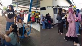 Suasana mencekam menyelimuti PT Aurora Word, sebuah pabrik garmen yang berlokasi di Jalan Raya Bandung, Desa Selajambe, Kecamatan Sukaluyu, Kabupaten Cianjur, pada Senin, 24 November 2025.