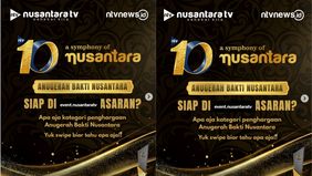 Nusantara TV siap menghadirkan momen istimewa dalam perayaan ulang tahunnya yang ke-10. Tidak hanya sekadar pesta, rangkaian perayaan kali ini juga diperkaya dengan Anugerah Bakti Nusantara (ABN), penghargaan bergengsi yang mengapresiasi individu dan