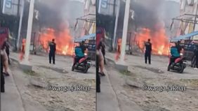 Terjadi Kebakaran diduga sebuah lapak es kelapa di wilayah ringroad arah semanan, Duri Kosambi, Rabu pagi (26/11/2025) pukul 06.30 wib. Saat ini sudah dalam dalam penanganan petugas