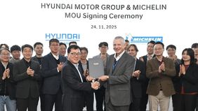 Hyundai Motor Group Dan Michelin Kini Berkomitmen Mempercepat Langkah Inovasi Dan Menghadirkan Terobosan Teknologi Ban.
