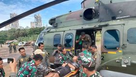Panglima Komando Operasi Udara Nasional (Pangkoopsudnas) Marsdya TNI Minggit Tribowo menyampaikan bahwa TNI telah mengerahkan tujuh helikopter untuk menyalurkan bantuan logistik ke lokasi banjir di Sumatera Utara, Sumatera Selatan, dan Aceh.