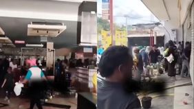Ratusan warga di Kota Sibolga dan Kabupaten Tapanuli Tengah (Tapteng) terlibat aksi penjarahan di sejumlah minimarket pada Sabtu, 29 November 2025.