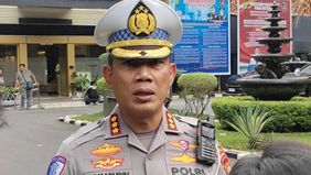 Direktorat Lalu Lintas Polda Metro Jaya menyiapkan sebanyak 1.214 personel polisi lalu lintas untuk menjaga kelancaran arus kendaraan pada pelaksanaan Reuni Akbar 212 di kawasan Silang Monas, Jakarta Pusat, Selasa 2 Desember 2025. 