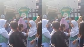 Hari ini senin 1 / 12/2025 Kepala sekolah SMP syahid 2 ditemukan tewas tergantung Di sekolah SMP Syahid 2 RW 02 Cilincing jakarta utara.