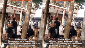 "Benar ada kejadian tersebut, saat ini sudah ditangani inafis dan pihak kepolisian," ungkap saksi mata di lokasi kejadian.