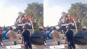 Bantuan sembako untuk korban banjir di Kecamatan Tanjung Pura, Kabupaten Langkat, menjadi sasaran premanisme. Truk pengangkut bantuan itu dijarah oleh warga yang diduga preman setempat di titi CV, Kelurahan Pekan, Minggu, 30 November 2025.