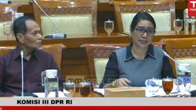 Rekaman itu diputar di depan DPR.