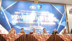 Polres Metro Jakarta Selatan memberikan klarifikasi terkait penemuan kerangka Alvaro Kiano Nugroho (6) yang ditemukan berserakan di sekitar lokasi pembuangan di Bogor, Jawa Barat.