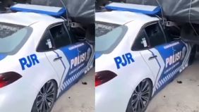 Akibat tabrakan tersebut, dua anggota polisi yang berada di dalam mobil patwal mengalami luka-luka. Sementara itu, bagian depan mobil patwal mengalami kerusakan parah.