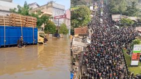 Kabupaten Bandung dilanda banjir setelah hujan deras mengguyur wilayah ini pada Kamis, 4 Desember 2025 malam sekitar pukul 18.15 WIB. Luapan air yang datang secara tiba-tiba merendam permukiman di sejumlah kecamatan dataran rendah, memaksa warga meng