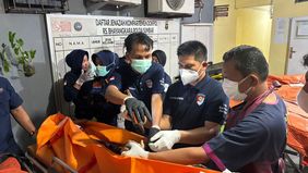 Berdasarkan data Tim DVI, dari 174 korban yang sudah teridentifikasi, 86 berjenis kelamin laki-laki dan 87 perempuan. Adapun korban yang belum teridentifikasi terdiri dari 14 laki-laki, 8 perempuan, serta beberapa potongan tubuh yang masih diteliti l