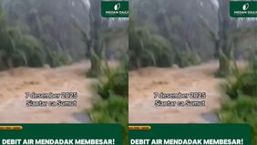 Warga yang tinggal di sekitar bantaran sungai mulai waspada dan bersiap melakukan evakuasi mandiri jika situasi memburuk. Sebagian warga lainnya tampak memantau kondisi sungai dari kejauhan sembari mengamati perubahan aliran air yang terus meningkat.