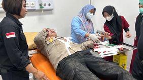 Kapolres Metro Jakarta Pusat Kombes Pol Susatyo Purnomo Condro menyampaikan bahwa Kapolsek Kemayoran, Kompol Agung Adriansyah, mengalami luka robek pada tangan kirinya ketika membantu proses evakuasi korban kebakaran ruko di wilayah Jakarta Pusat.