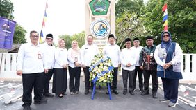 Saat HUT HBT Ke-75, Wamen Viva Yoga Kenang Perjuangan Calon Transmigran Yang Tertimpa Musibah Kecelakaan.