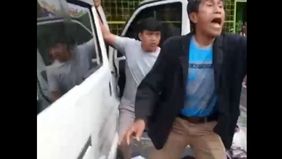 Polisi telah mendatangi lokasi kejadian