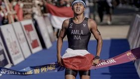 Cabang olahraga triathlon berhasil menyumbangkan tiga medali emas bagi Kontingen Indonesia pada ajang SEA Games Thailand 2025. Tiga emas tersebut diraih dari nomor beregu yang dipertandingkan di Leam Mae Phim, Klaeng District, Rayong.
